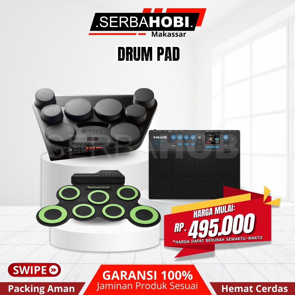 Drum Pad / Drum Portable / Drum Pad Elektrik
