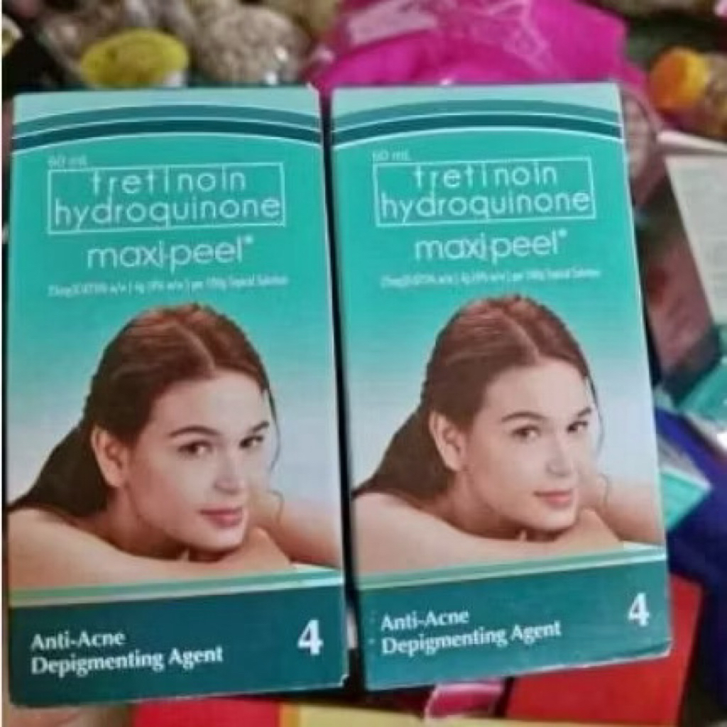 toner wajah Maxipeel Hijau Exfoliasi No 4