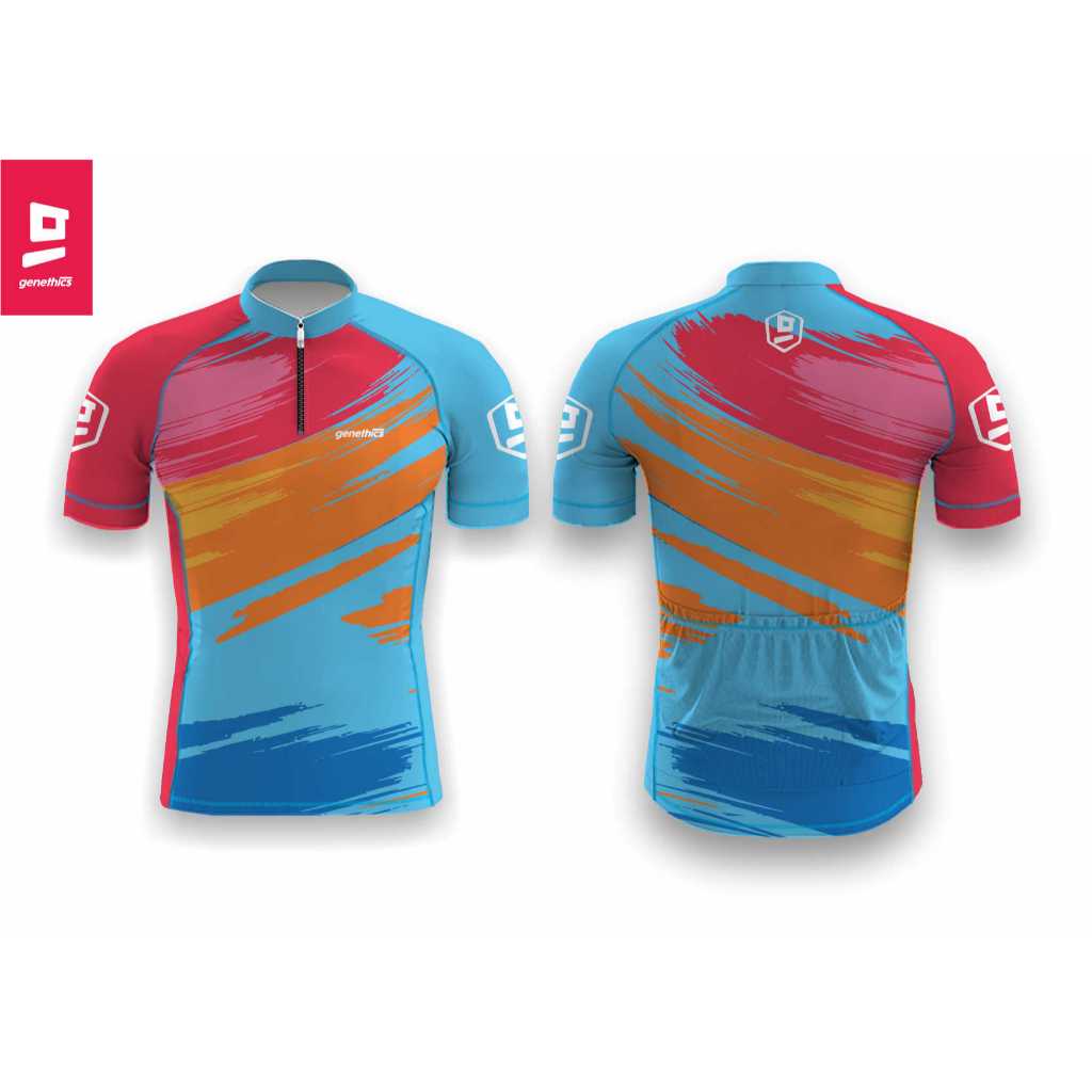 JERSEY SEPEDA ROADBIKE GENETHICS - JERSEY CUSTOM - RB25-017 - JERSEY ROADBIKE - JERSEY ROAD BIKE - J