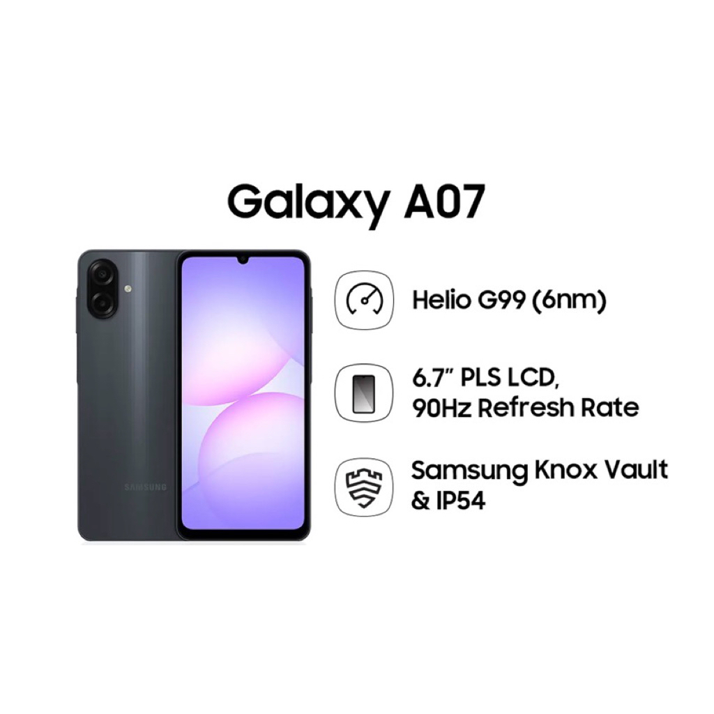 samsung A07 ram 6/128 gb resmi original
