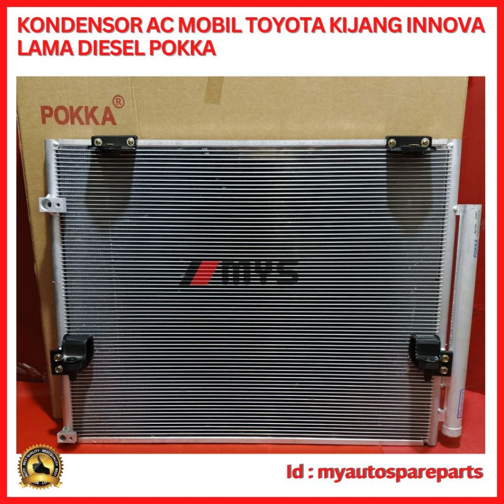 CONDENSOR AC Mobil TOYOTA Innova Lama Diesel KONDENSOR POKKA TOP QUALITY