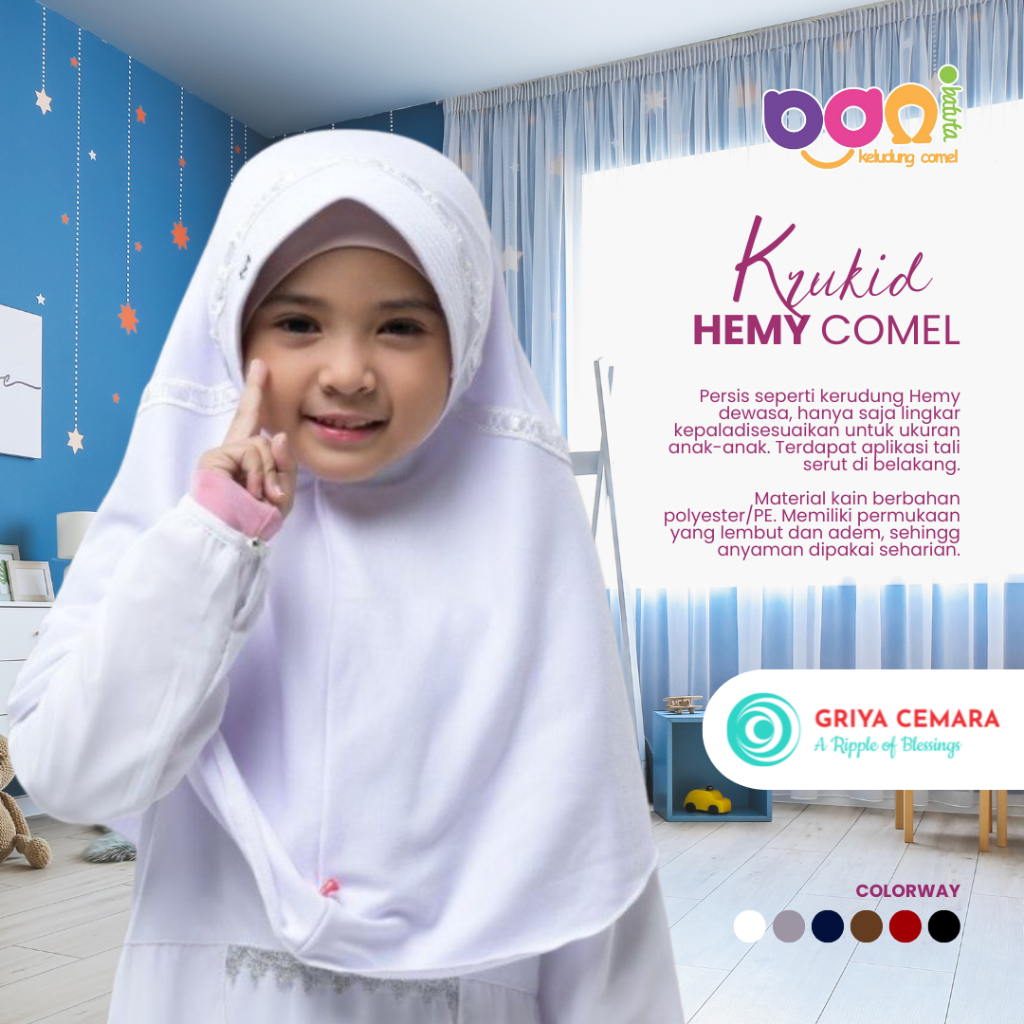 Bani Batuta - KRUKID HEMY COMEL - Jilbab Rabbani untuk Anak-anak