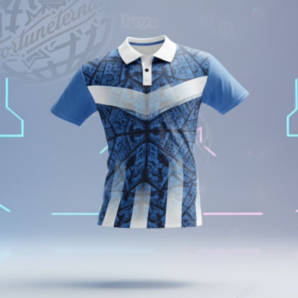 JERSEY SIMPLE KAOS FUTSAL & SEPAK BOLA CUSTOM REQUEST CUSTOM TULISAN POLO KERAH KANCING O-NECK, KAOS