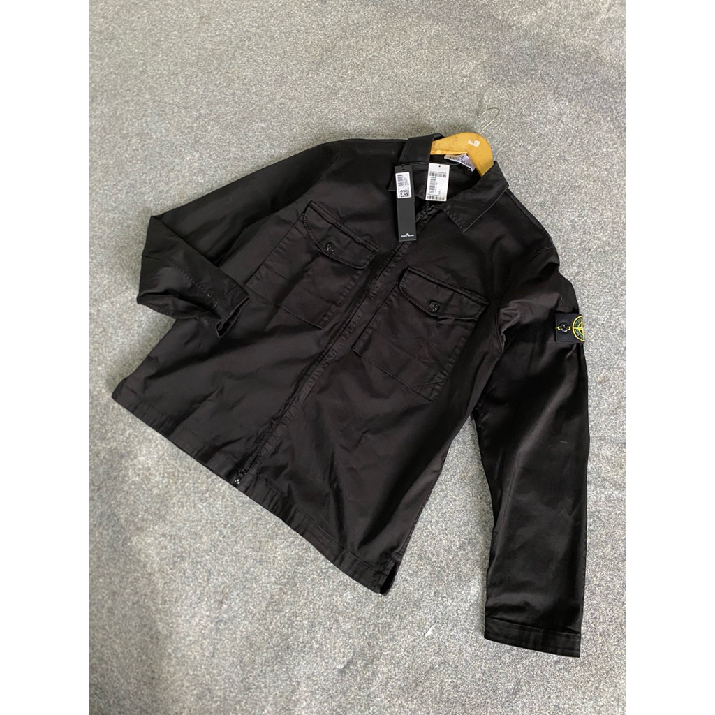 Overshirt Stone Island Black Original RFID BNWT