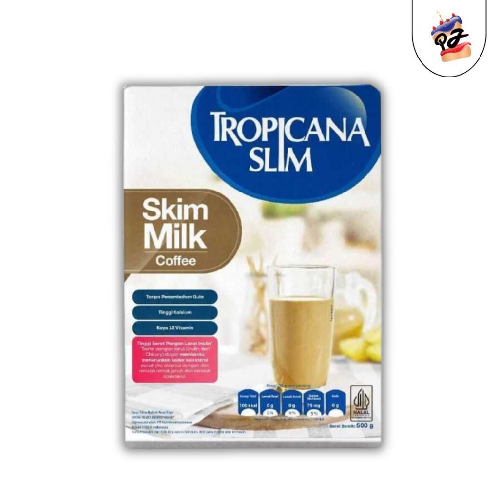 SUSU BUBUK TROPICANA SLIM SKIM COFFEE 500 GR