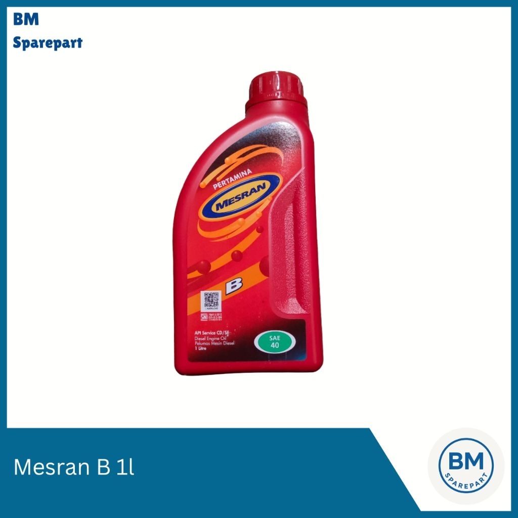 Oli mesin diesel Mesran B 1l