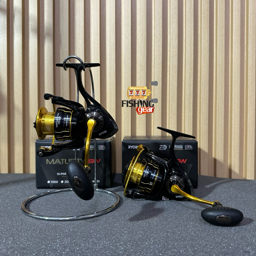 REEL SPINNING RYOBI MATURITY SW SALTWATER POWER HANDLE SIZE 1000 2000 3000 4000