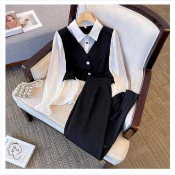 Setelan Korea Muslim Wanita Terbaru Bahan Crinkle Setelan Wanita Set Baju Muslim