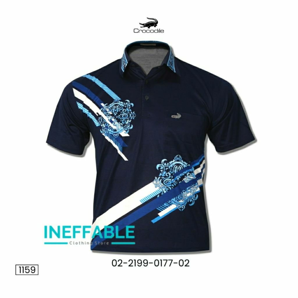 Kaos Crocodile Platinum / Diamond Krah Kemeja 0177