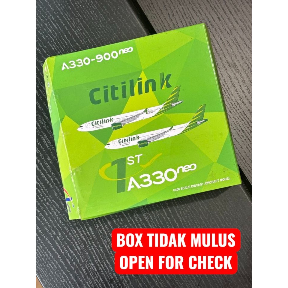 JC Wings 1/400 CITILINK Garuda Indonesia Airbus A330-900Neo PK-GYC