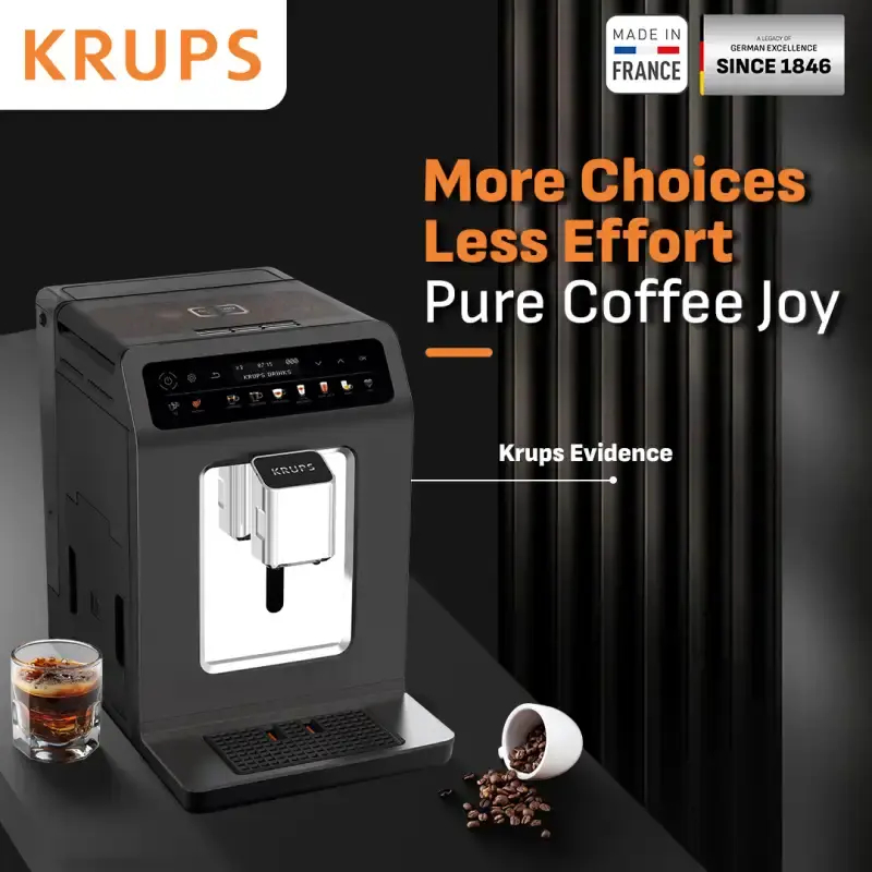 [NEW] Krups Evidence Full Auto Coffee Machine - Mesin Kopi Otomatis Krups Evidence, Mesin Kopi Espre