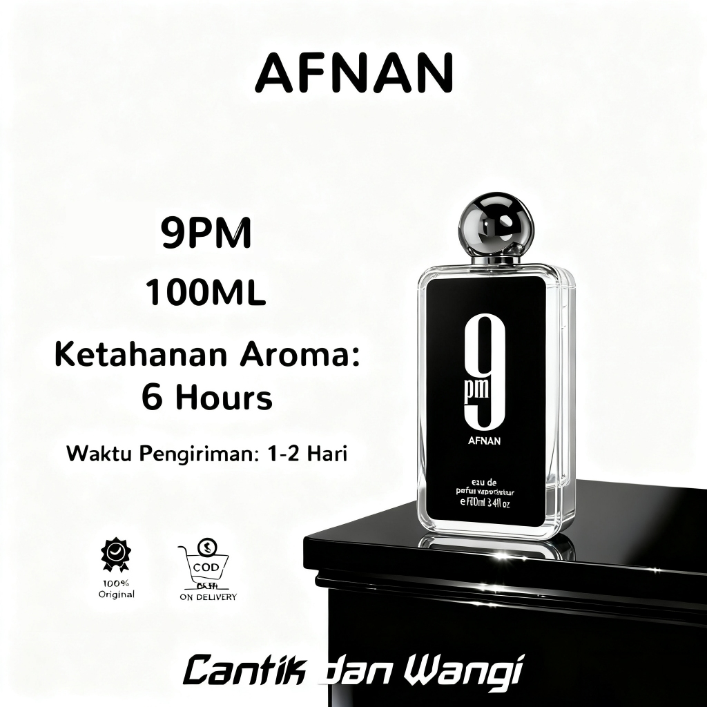 Afnan 9PM Parfum/ Afnan 9PM Eau De Parfum 100ml