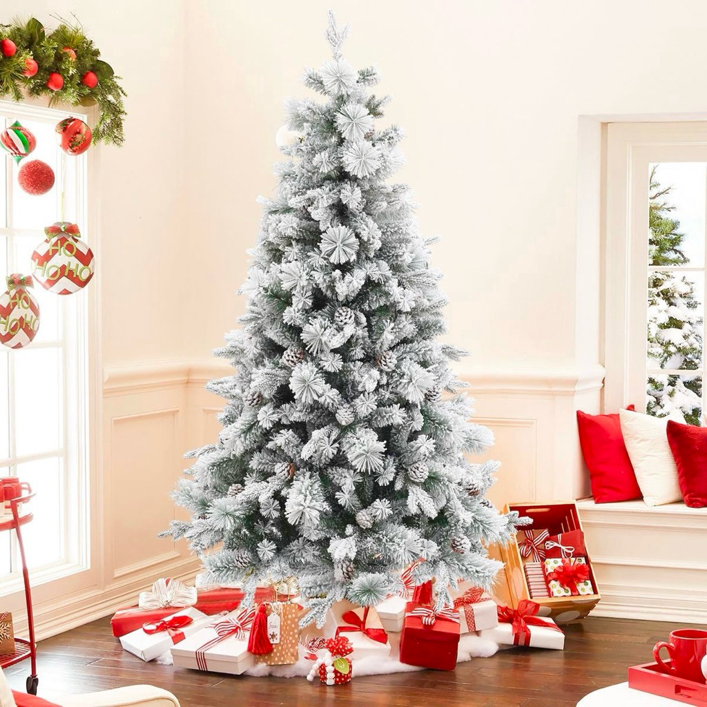 Pohon Natal Full Snow Lebat - Pohon Natal Salju Lebat - Pohon Natal Full Salju