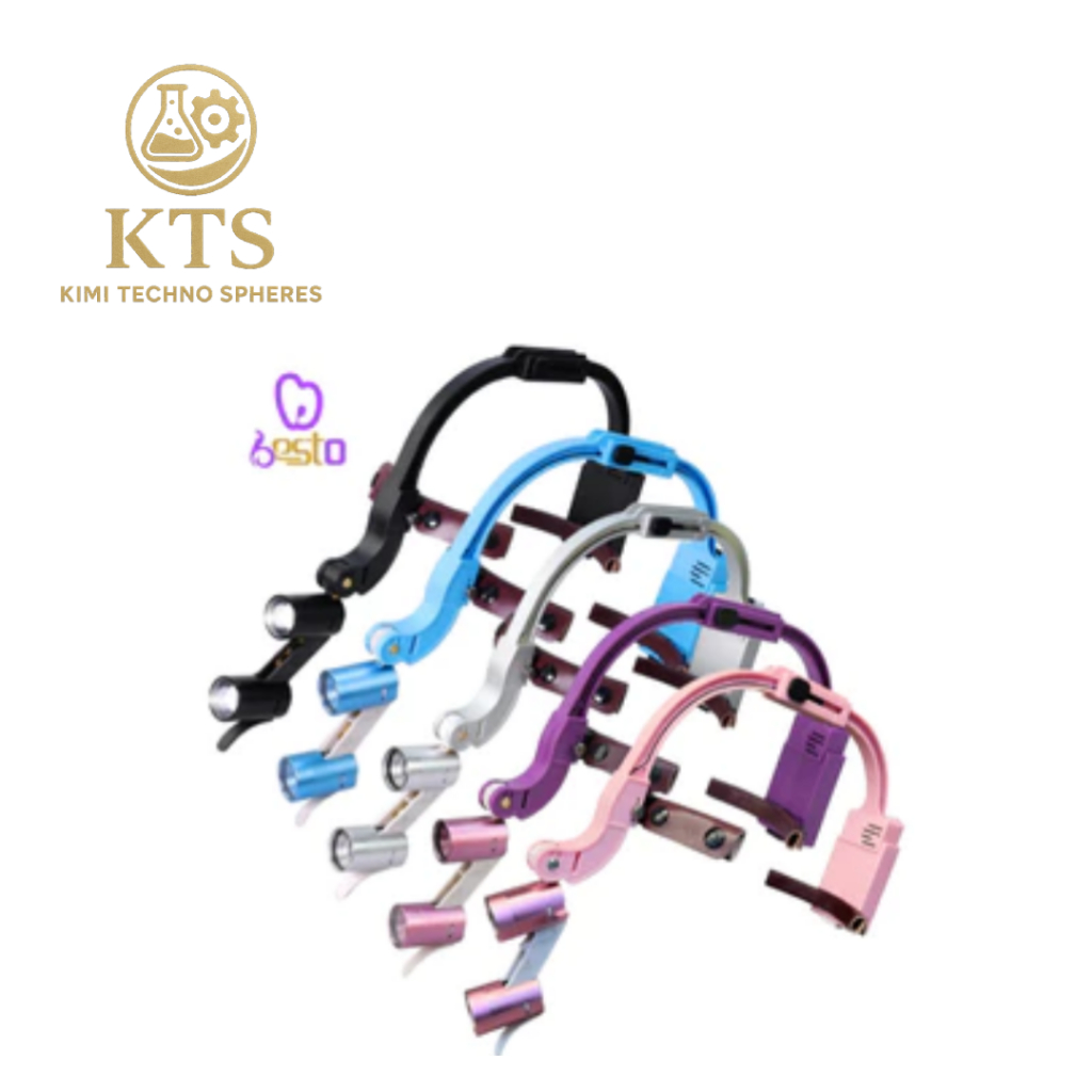 Dental 5W Headlight Loupes LED Magnify Glasses 2.5x Loupes Wireless Surgical Dental Lab Loupes Equip