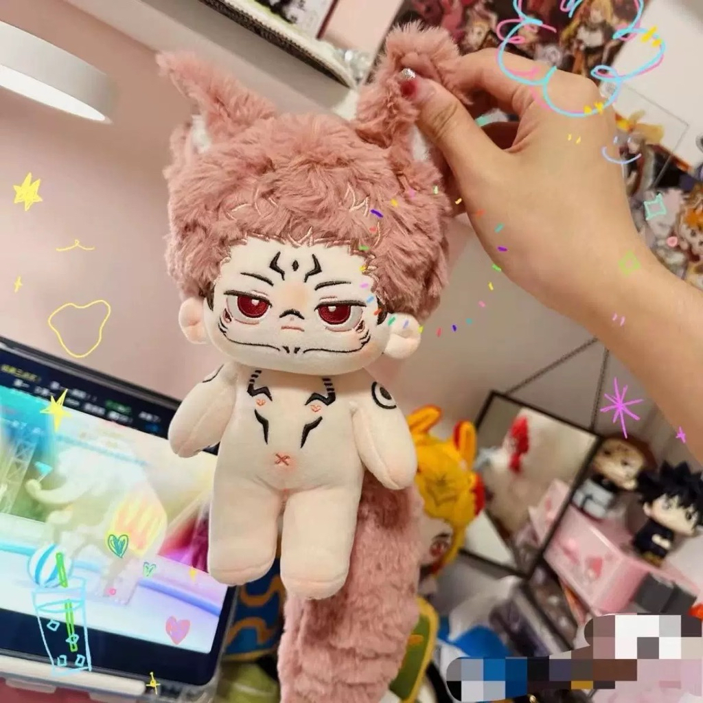 PREORDER PLUSH 20CM YUJI ITADORI SUKUNA JUJUTSU KAISEN