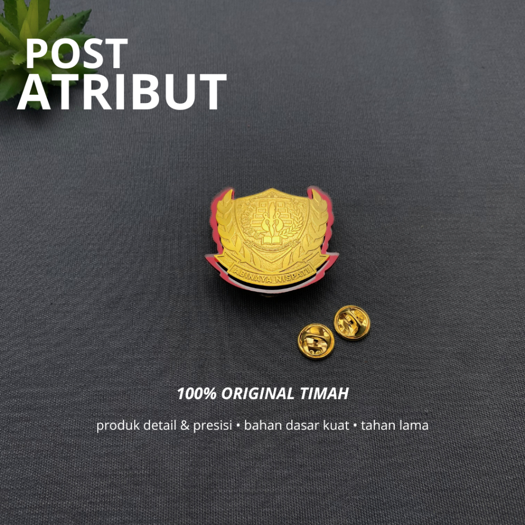 PIN ABINAYA POLTEKIM / PIN ABINAYA / ATRIBUT POLTEKIM / TARUNA POLTEKIM / TARUNI POLTEKIM / POST ATR