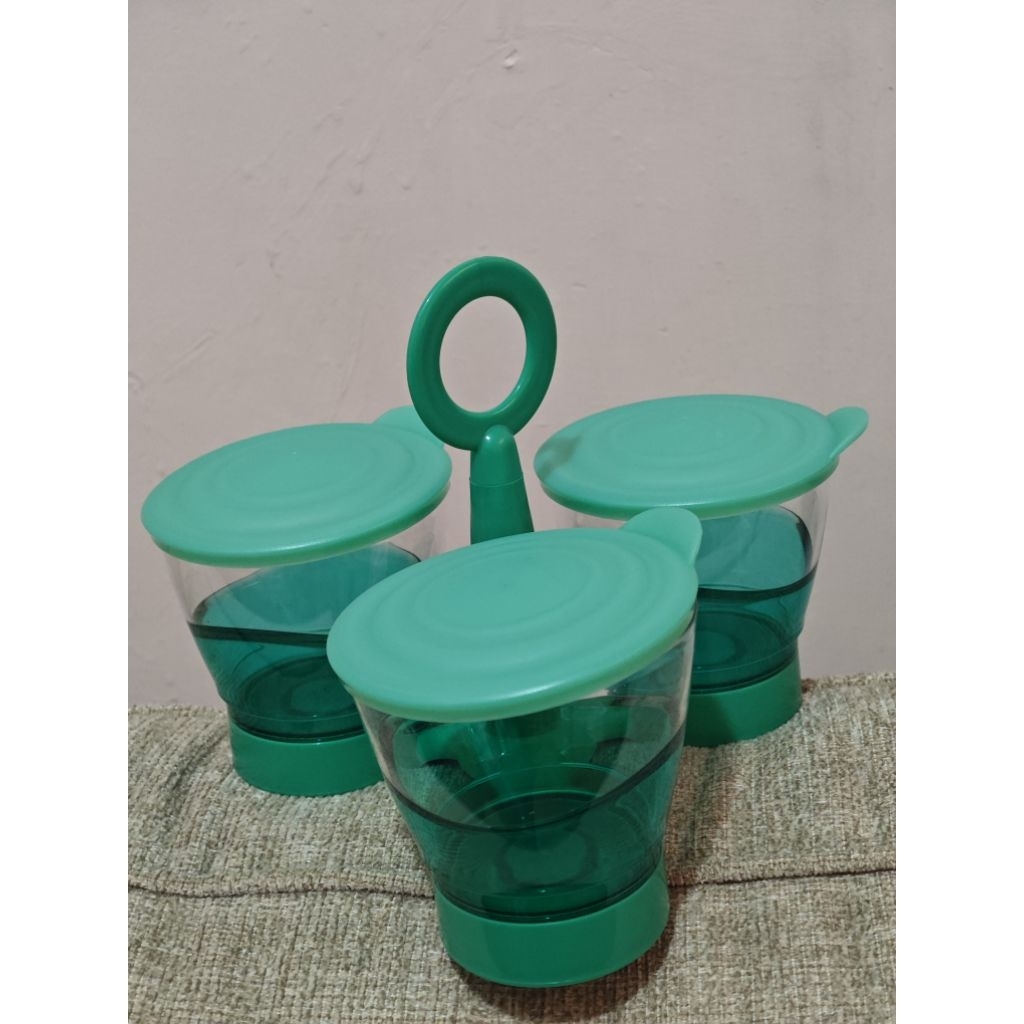 Blossom Condimate Set - 1set tupperware