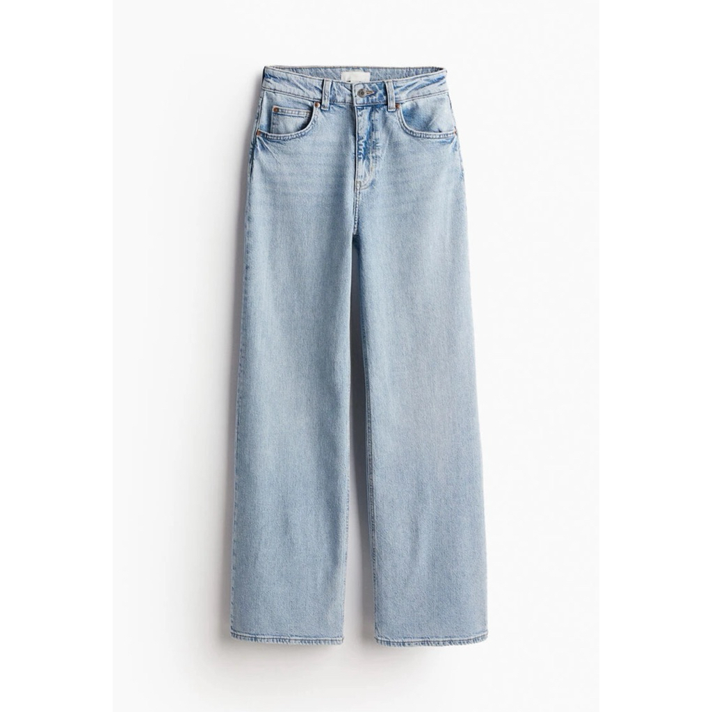JEANS H*M - WIDE HIGH JEANS