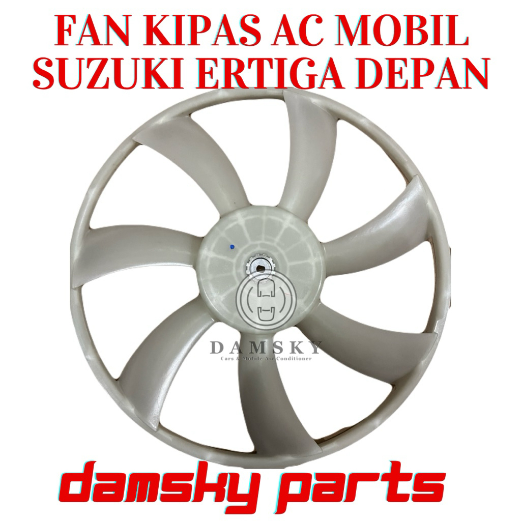 Kipas Extra Fan Blade AC Mobil Suzuki Ertiga Yaris 7 Daun Depan Suzuki Genuine Parts SGP