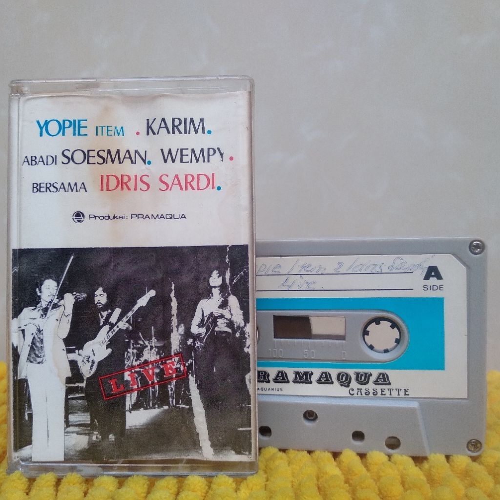 KASET PITA YOPIE ITEM KATIM ABADI SOESMAN WEMPY  BERSAMA IDRIS SARDI - LIVE