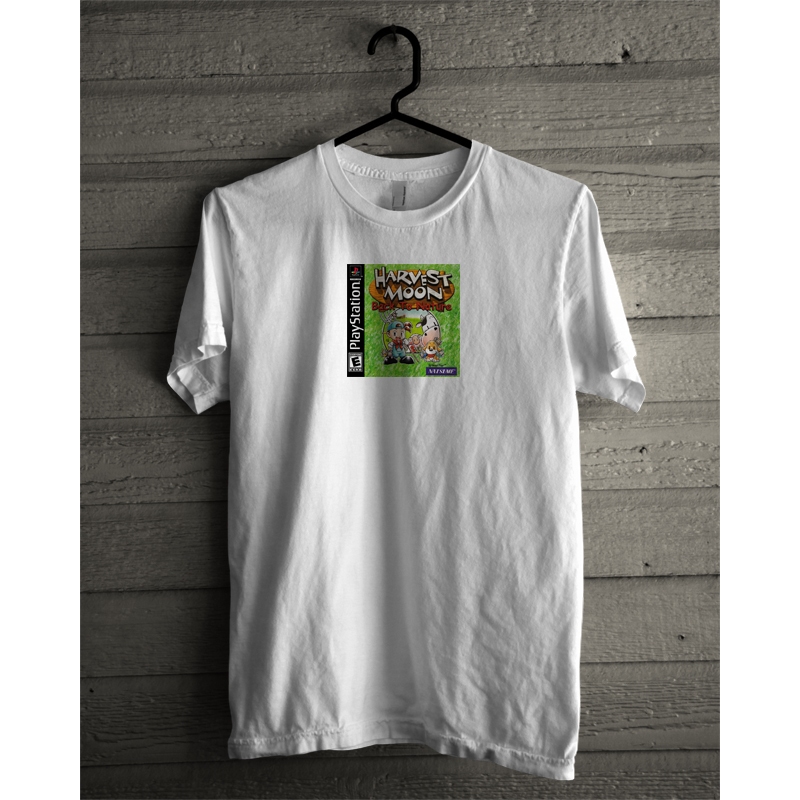 Kaos Custom Harvest Moon Cover PS 1