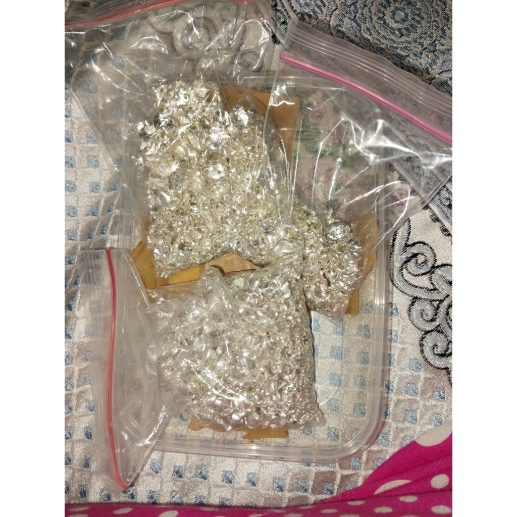 perak mentah per 500 gram