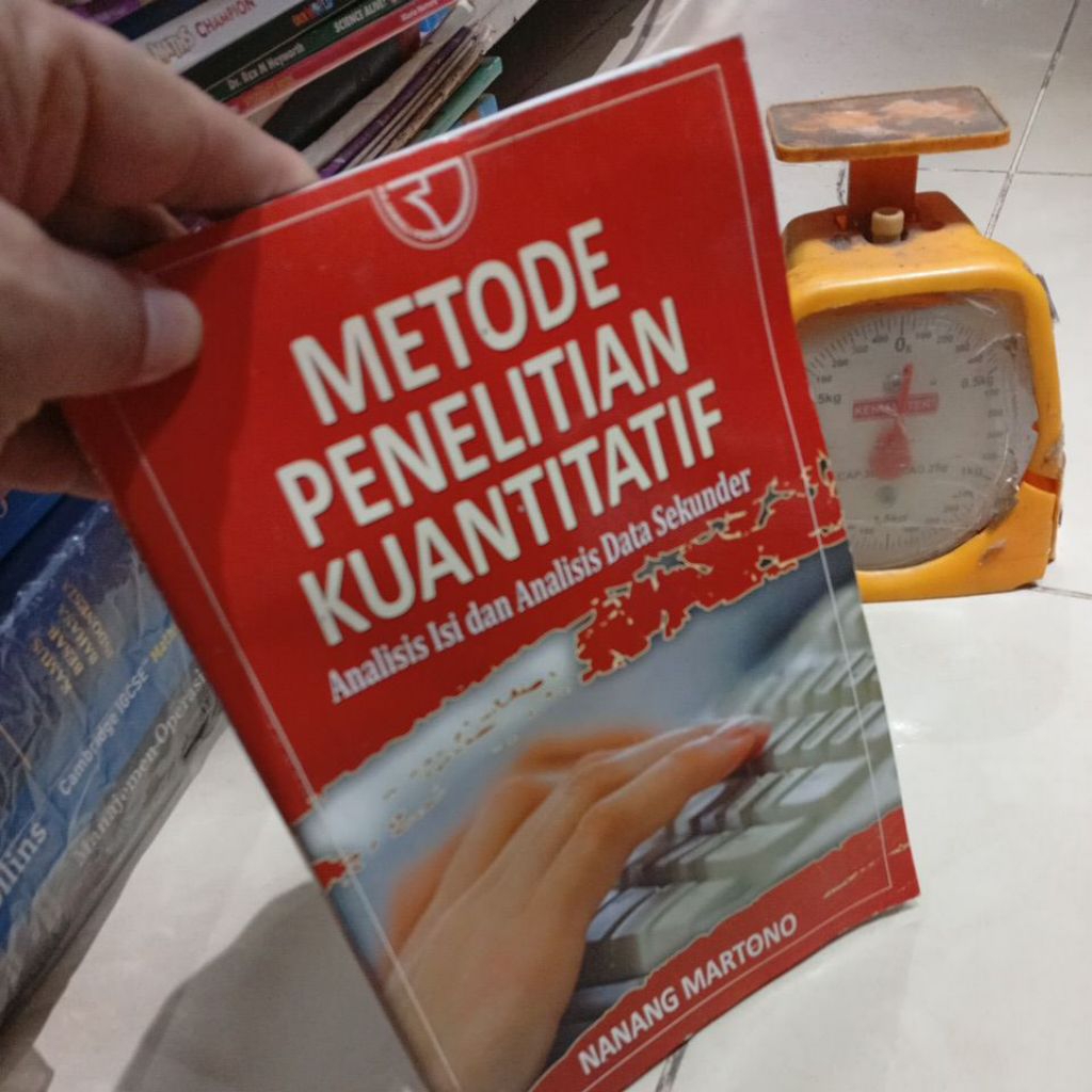 METODE PENELITIAN KUANTITATIF NANANG MARTONO