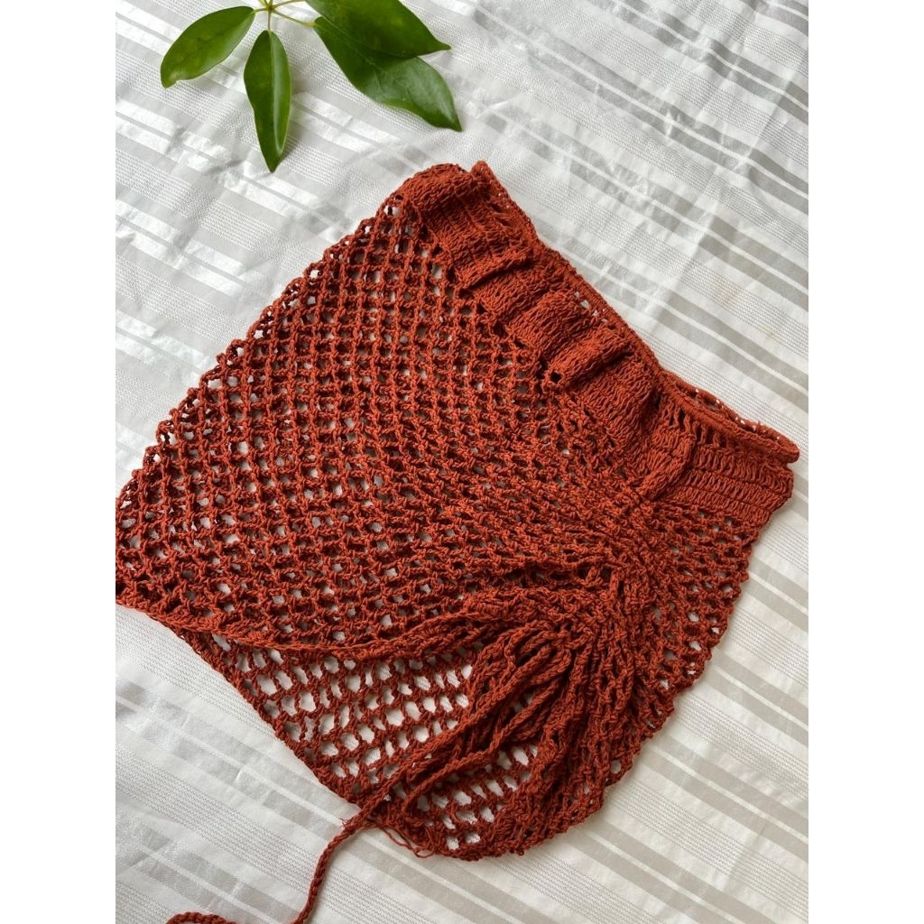 rok rajut serut | rajutan bali handmade