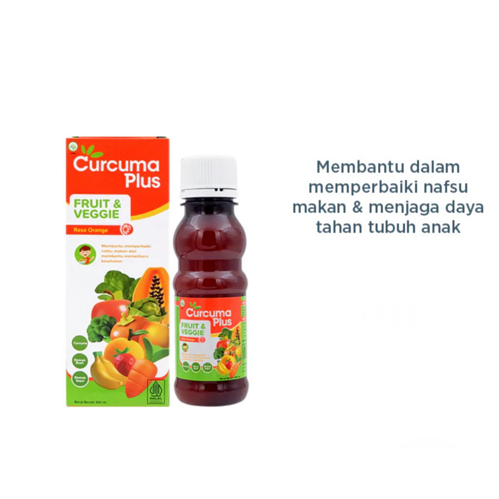 Curcuma Plus Fruit and Veggie 100 ml