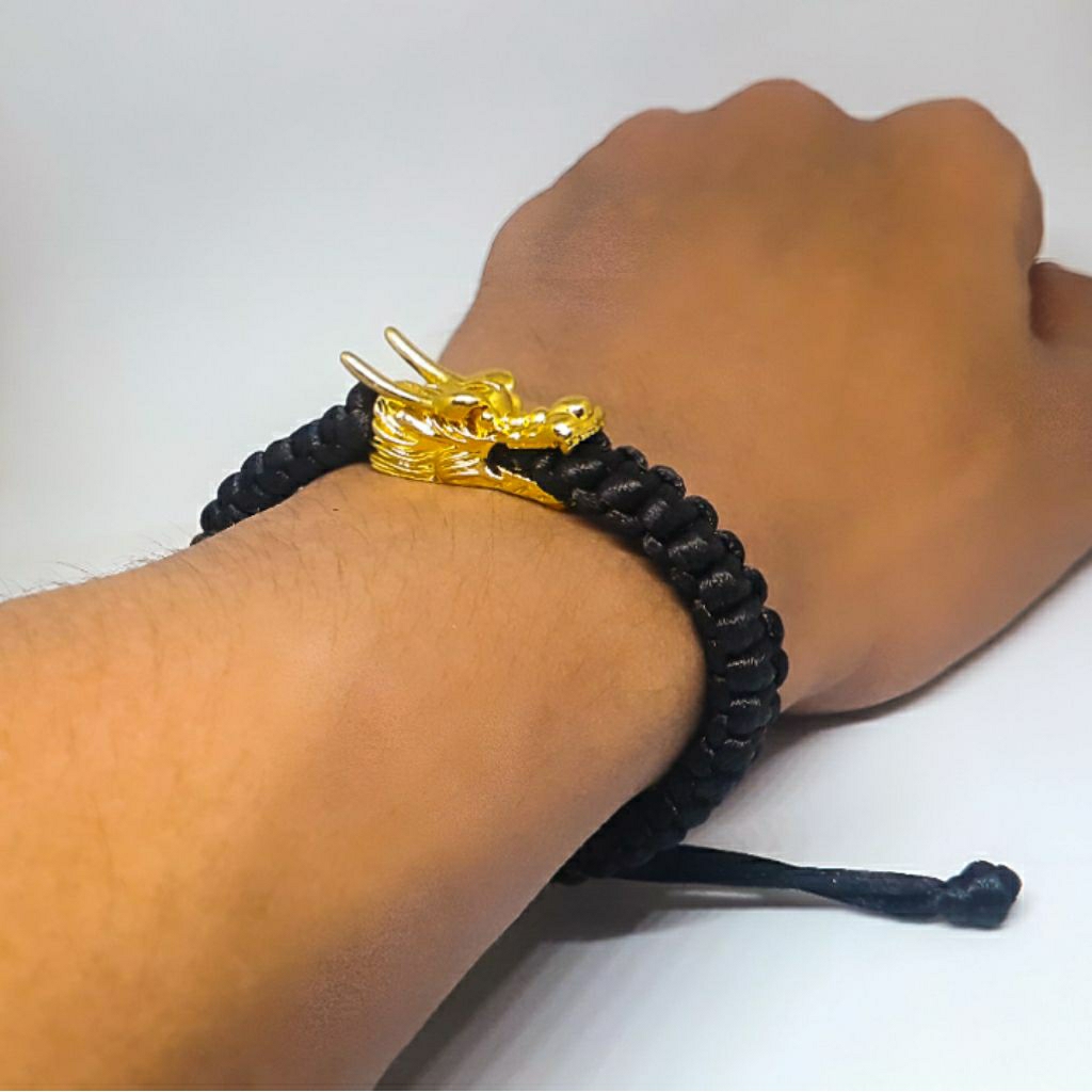 Gelang Tali Naga Xuping - Gelang Serut Pria Wanita - Bisa COD