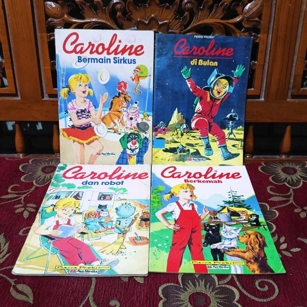 Buku Komik Cergam Eropa Serial Caroline