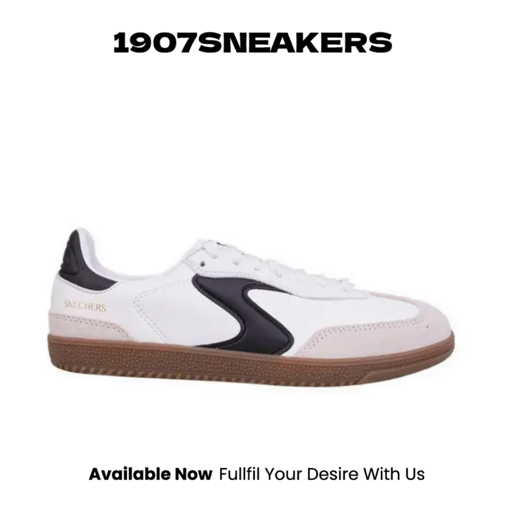 Sepatu Fitnes Wanita Skechers Hotshot - White SKE185410WBK