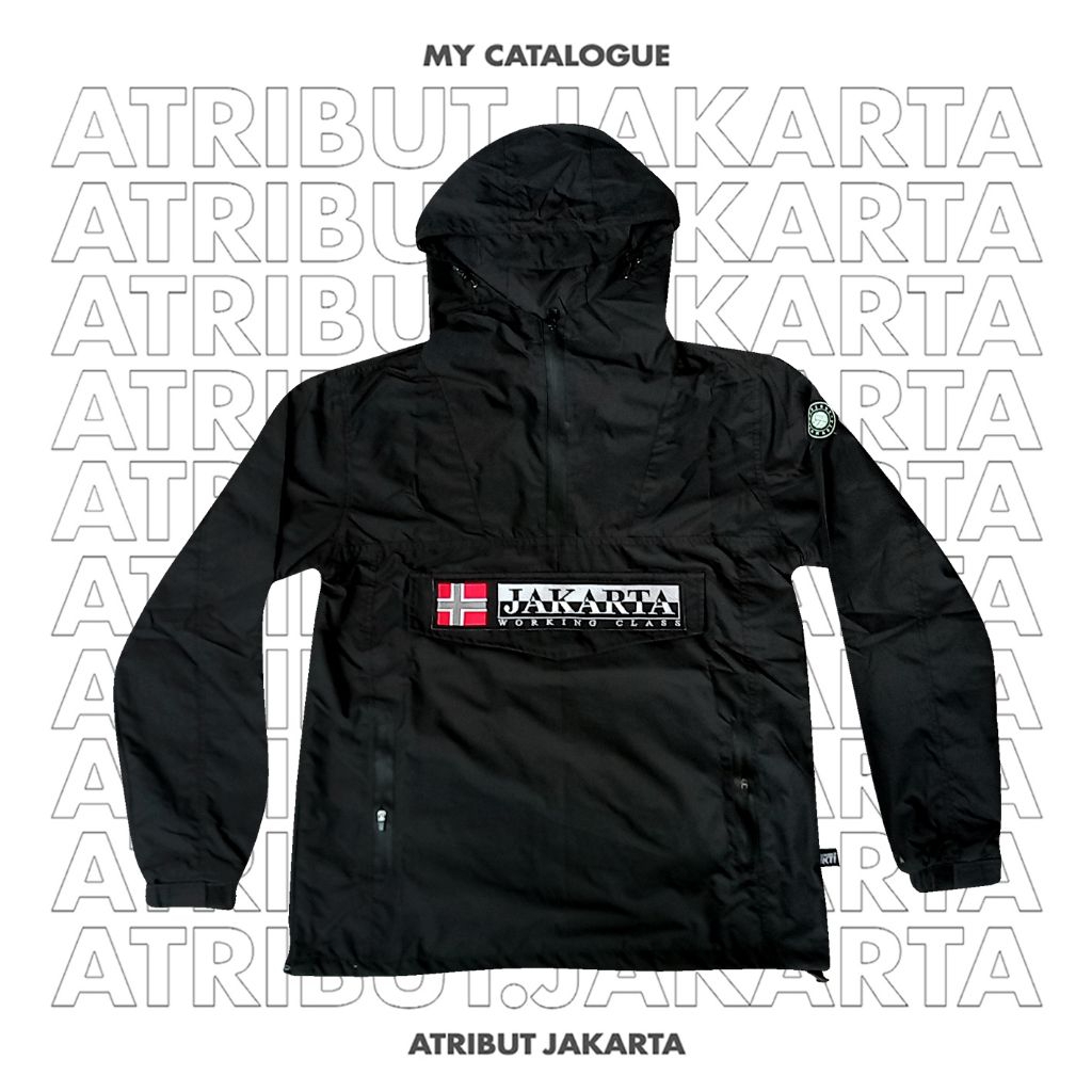 Jacket Cagole Black Jakarta Working Class