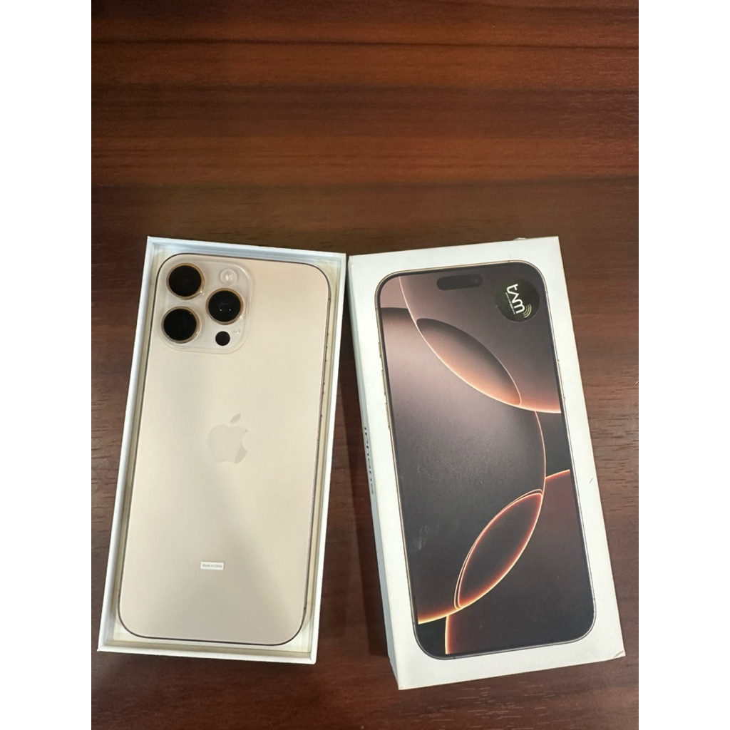 Apple iPhone 16 Pro Max 256GB Desert Titanium BH 98% Garansi 12/04/2026
