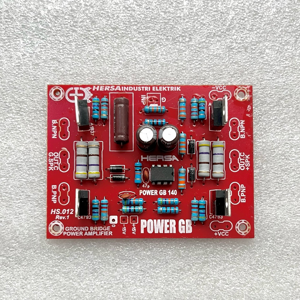 KIT Driver Amplifier GB 140 Watt V2 Out Collector 140W