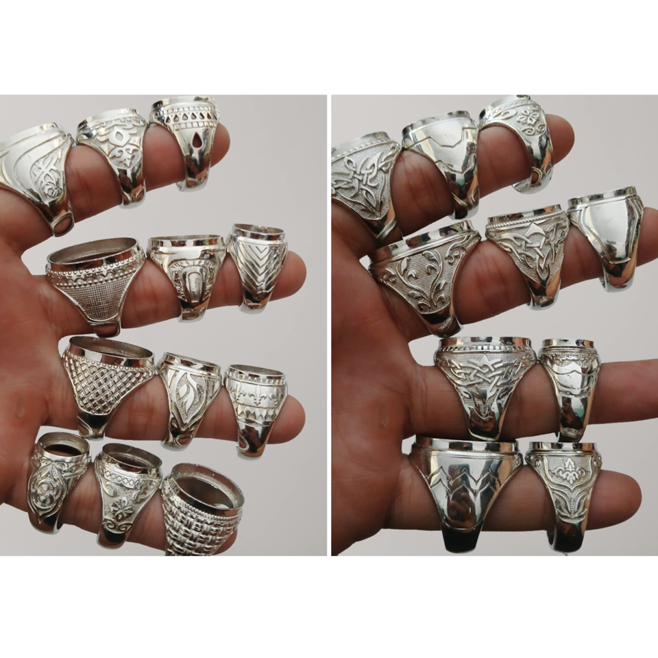 GROSIR EMBAN CINCIN RING ALPAKA SUPER (20PCS)