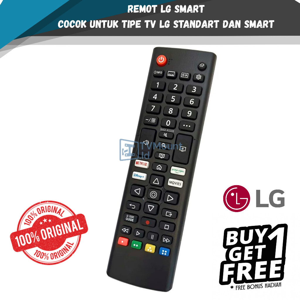 Remote LG Remote LG Smart TV Remote LG Standard Original 100% Original Remote LG