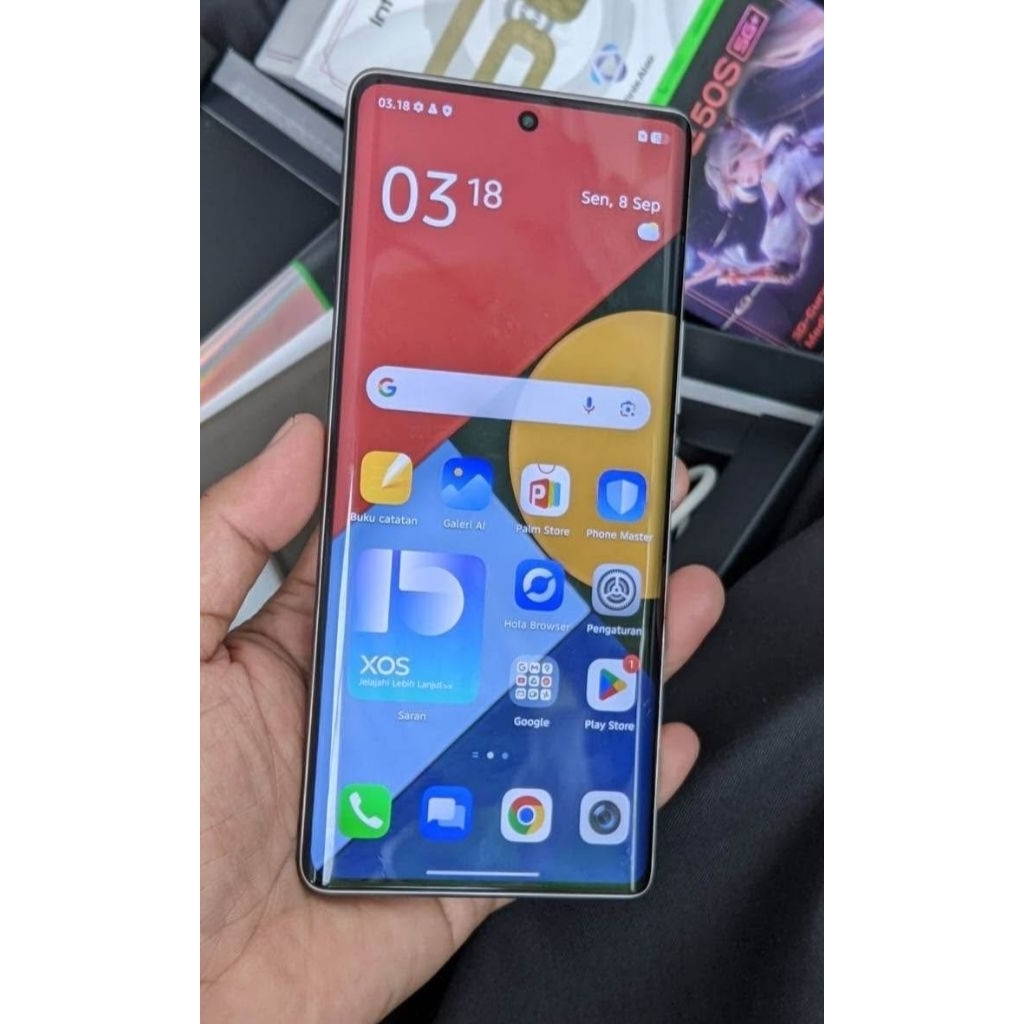 infinix note 50s 5G second
