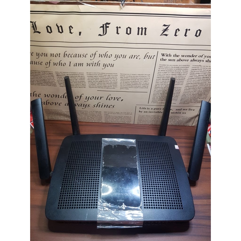 ROUTER LINKSYS EA8500 DUAL BAND GIGABIT TESS NORMAL UNIT+ADAPTOR
