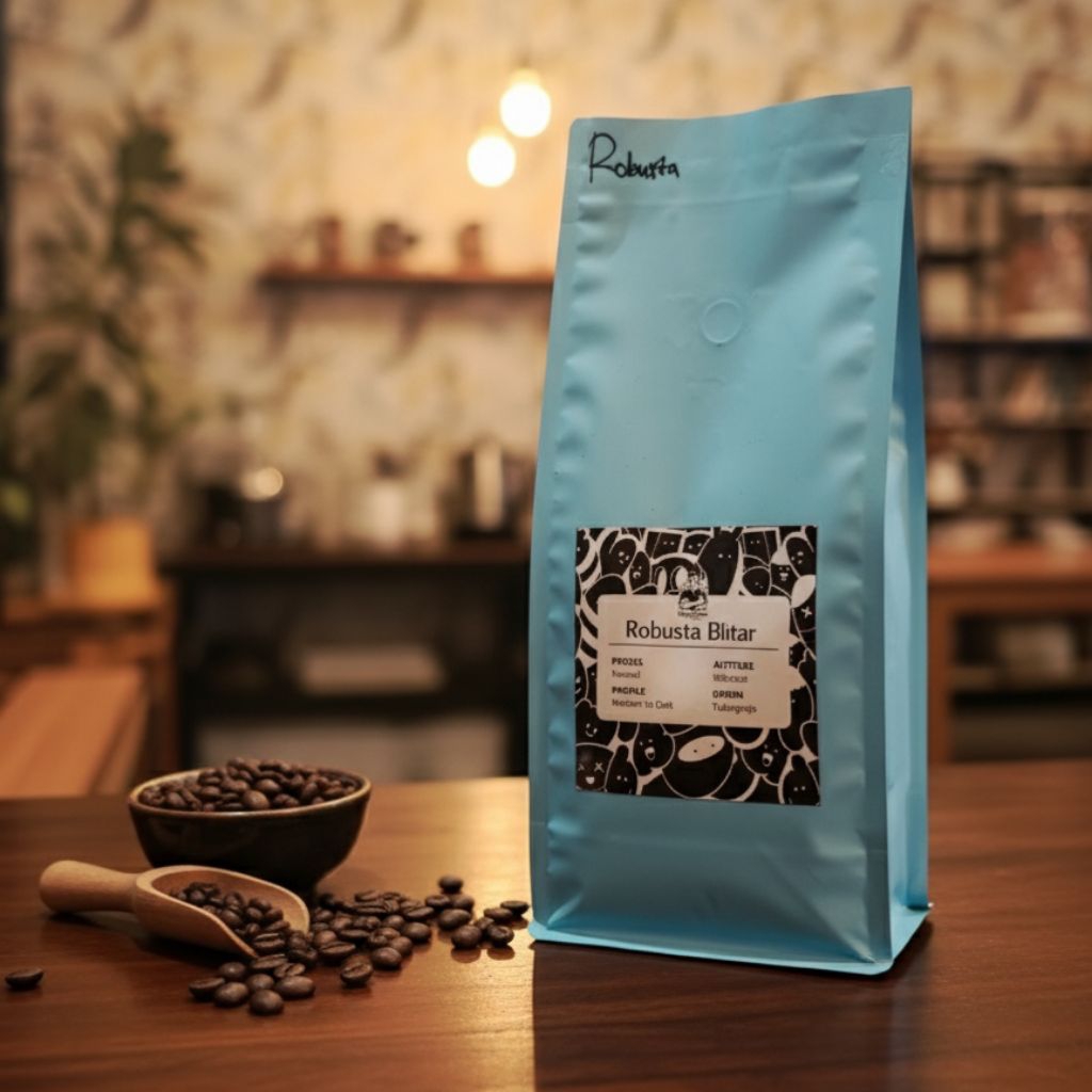 Robusta Blitar/Kopi tubruk/Kopi hitam Tuan Djoyo Roastery