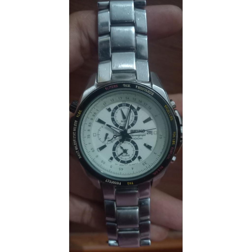 Seiko Cronograph 100 M