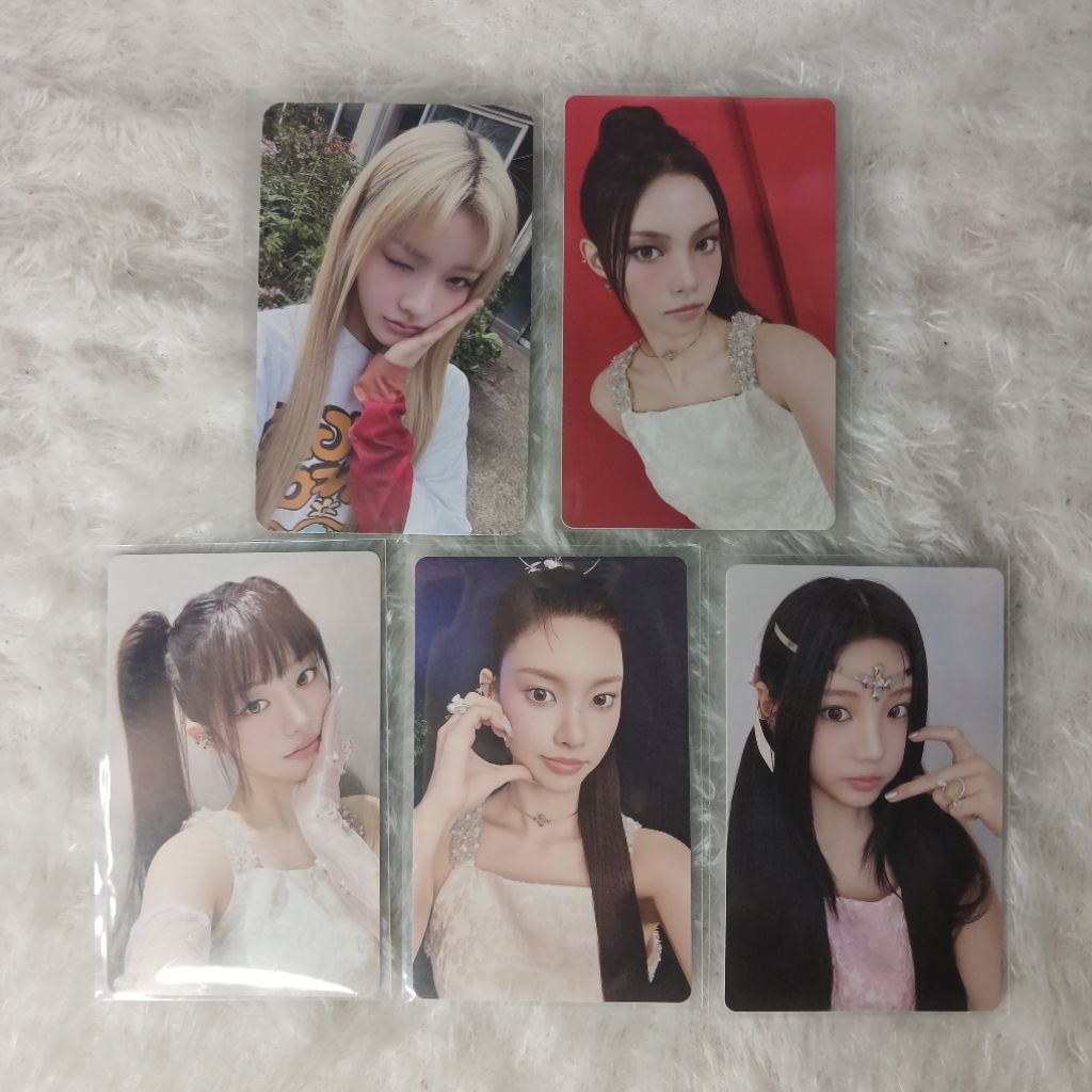 photocard illit bomb & ily weverse