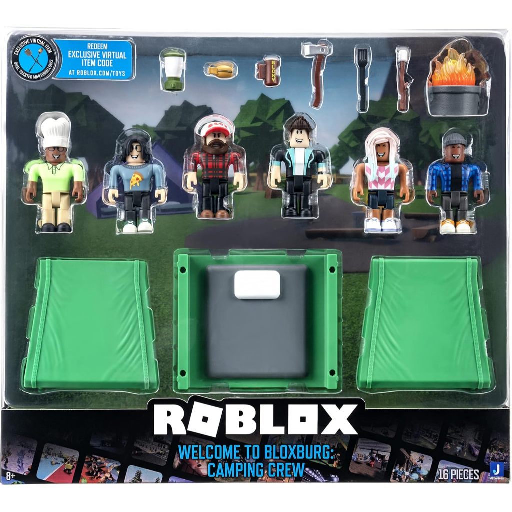 Roblox Action Collection - Welcome to Bloxburg: Camping Crew Playset