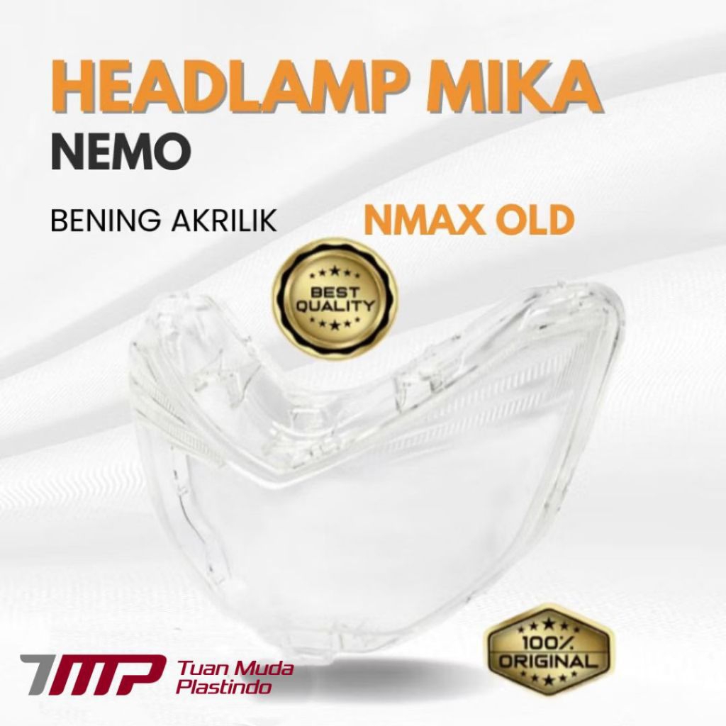 MIKA LAMPU DEPAN NMAX 155 LAMA  KACA LAMPU DEPAN NMAX OLD
