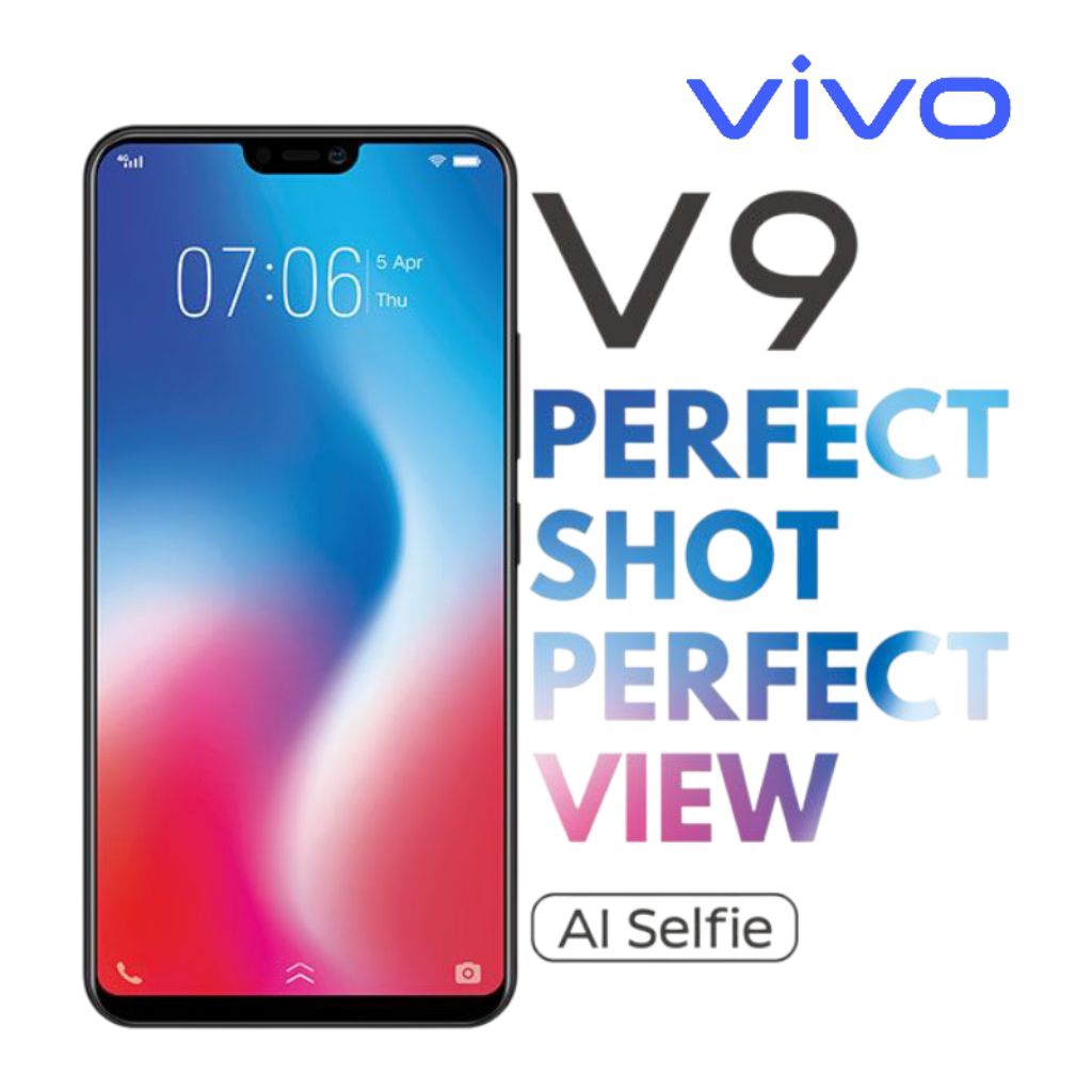 [SALE TERBATAS] VIVO V9 BARU SEGEL | RAM 4/64GB | AI CAMERA 24MP | GARANSI RESMI