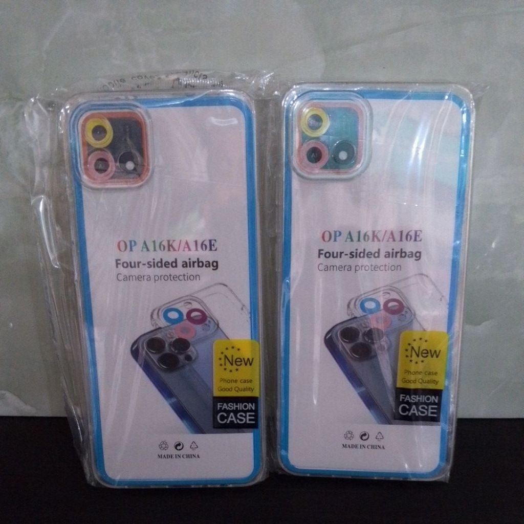 Softcase Silikon Casing Clear Oppo A16k A16e
