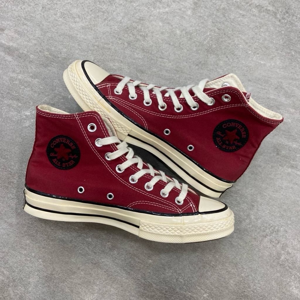 [Size 40] Converse Chuck Taylor 70s High Back Alley Brick Jasper Red 2019 (165031C) Second Original 