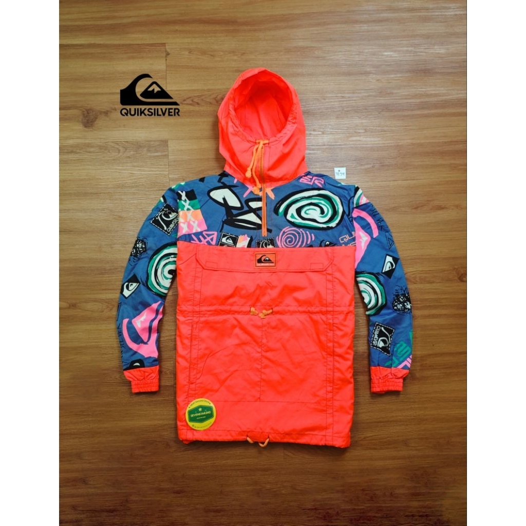 Vintage quiksilver windbreaker Cagoule jacket