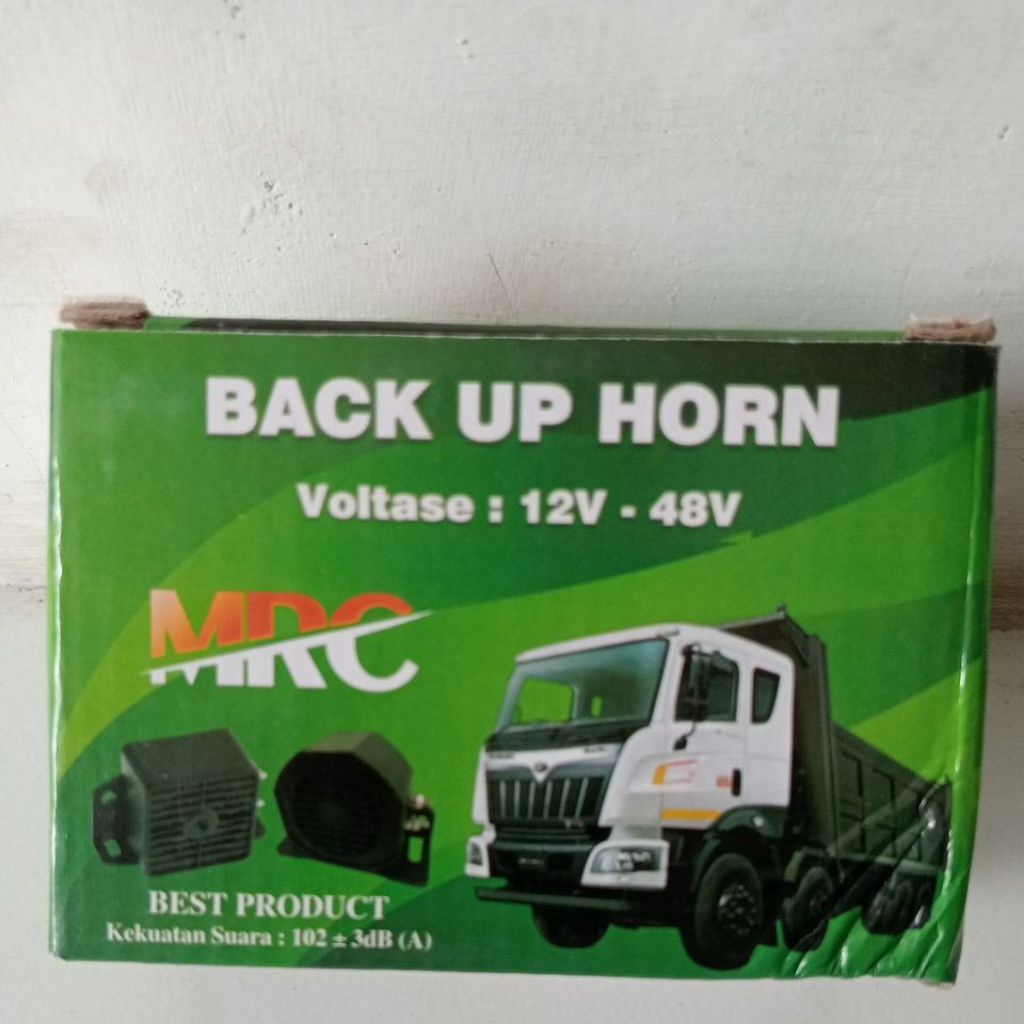 back up alarm truck mundur