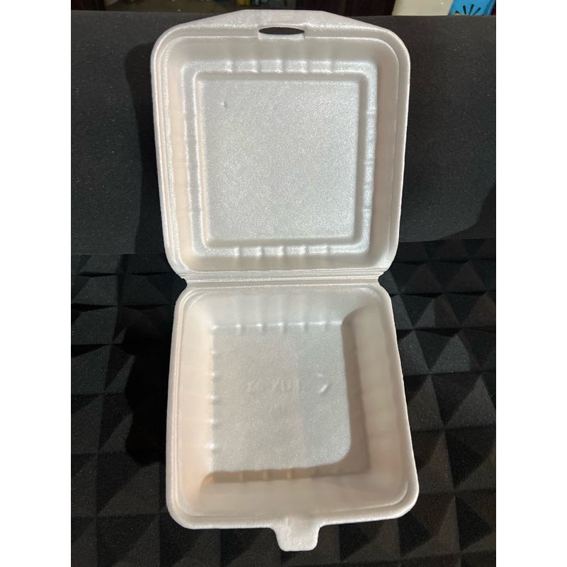Styrofoam box Lux L03 & L01 polos isi 100 pcs / Sterofoam makanan LUX L-03 & L01